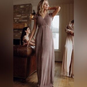 Baltic Born Pleated maxi dress
